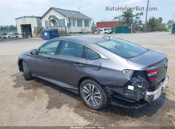 1HGCV3F4XJA000725 2018 HONDA ACCORD Gray უკანა მარცხენა
