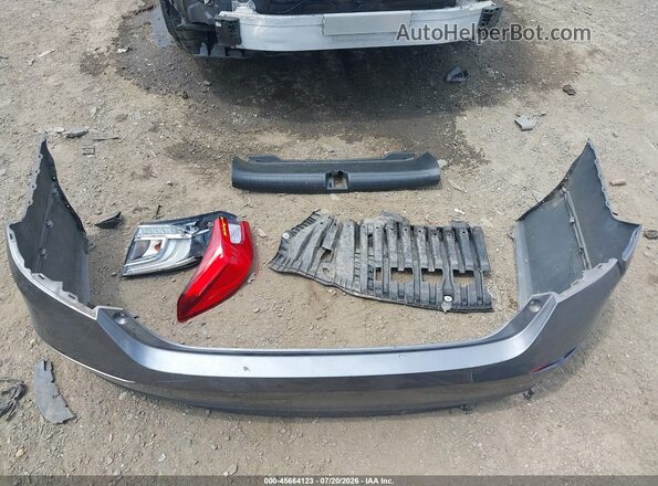 1HGCV3F4XJA000725 2018 HONDA ACCORD Gray ხელსაწყოთა პანელის ხედი