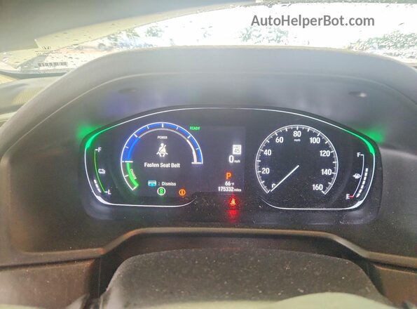 1HGCV3F50MA011181 2021 HONDA ACCORD Белый Вид щитка приборов