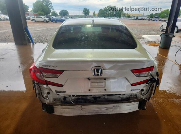 1HGCV3F50MA011181 2021 HONDA ACCORD Белый Вид сзади
