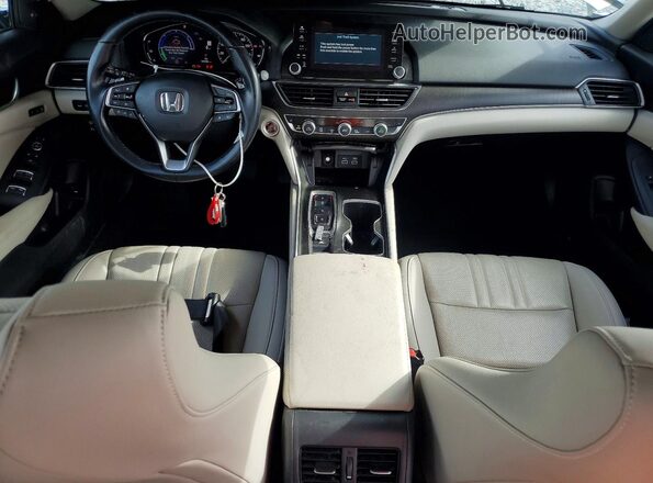 1HGCV3F50NA018603 2022 HONDA ACCORD White Widok deski rozdzielczej