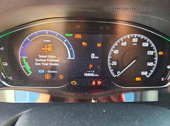 1HGCV3F51NA010090 2022 HONDA ACCORD Серый Вид щитка приборов