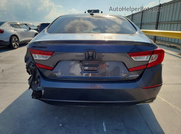 1HGCV3F51NA010090 2022 HONDA ACCORD Серый Вид сзади