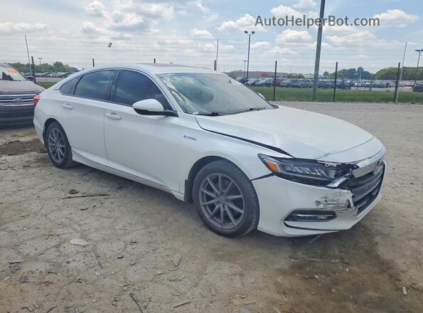 1HGCV3F52KA017965 2019 HONDA ACCORD White წინა მარჯვენა
