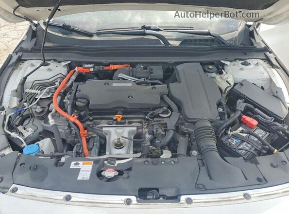 1HGCV3F52KA017965 2019 HONDA ACCORD White უკანა სალონის ხედი