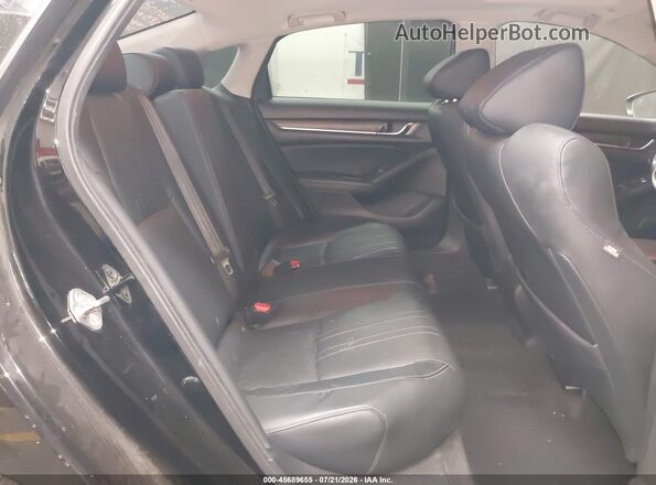 1HGCV3F53JA002017 2018 HONDA ACCORD Черный Вид наклейки с VIN-кодом