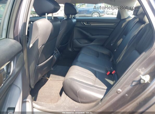 1HGCV3F53JA003622 2018 HONDA ACCORD Gray VIN կոդի պիտակի տեսք