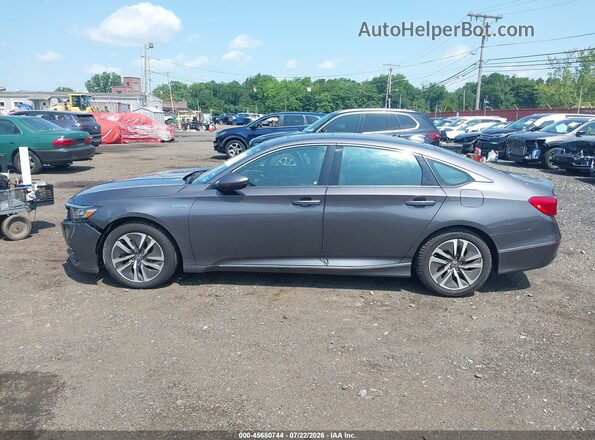 1HGCV3F53JA003622 2018 HONDA ACCORD Gray Սալոնի 360 աստիճան տեսք