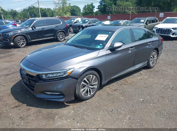1HGCV3F53JA003622 2018 HONDA ACCORD Gray 