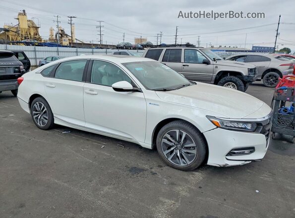 1HGCV3F53JA005578 2018 HONDA ACCORD White Առջևի աջ