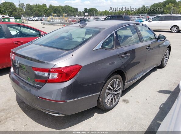 1HGCV3F53JA013941 2018 HONDA ACCORD Silver Trasero derecho