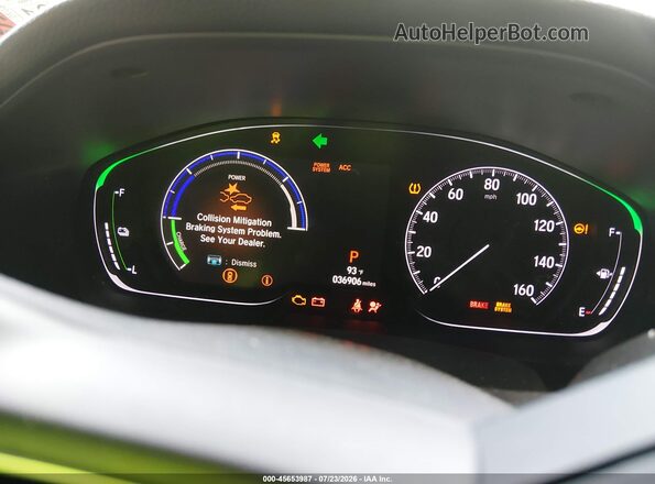 1HGCV3F54LA013479 2020 HONDA ACCORD Gray უკანა სავარძლების ხედი