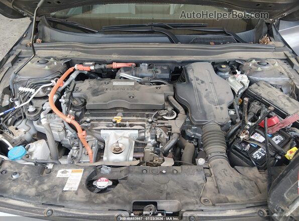 1HGCV3F54LA013479 2020 HONDA ACCORD Gray უკანა ხედი