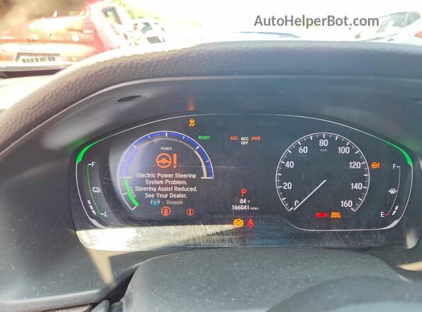 1HGCV3F55JA012595 2018 HONDA ACCORD Gray Սարքավորումների վահանակի տեսք