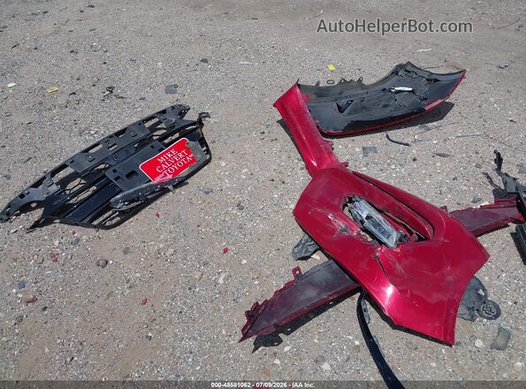 1HGCV3F55KA002599 2019 HONDA ACCORD Red Vista del cuadro de instrumentos