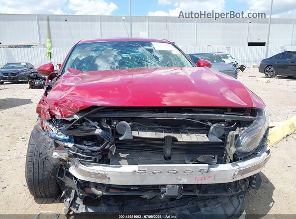 1HGCV3F55KA002599 2019 HONDA ACCORD Red Vista interior trasera