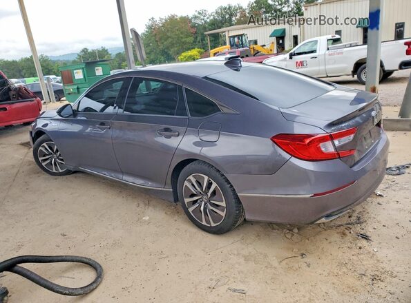 1HGCV3F55KA006779 2019 HONDA ACCORD Gray უკანა მარცხენა