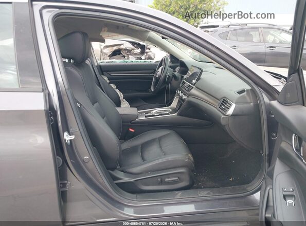 1HGCV3F55MA023066 2021 HONDA ACCORD Gray Սալոնի դիմացի տեսք