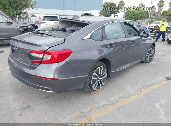 1HGCV3F55MA023066 2021 HONDA ACCORD Gray Հետևի աջ