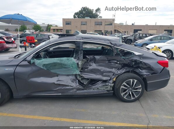 1HGCV3F55MA023066 2021 HONDA ACCORD Gray Դիմացի տեսք