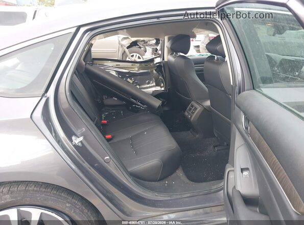 1HGCV3F55MA023066 2021 HONDA ACCORD Gray VIN կոդի պիտակի տեսք