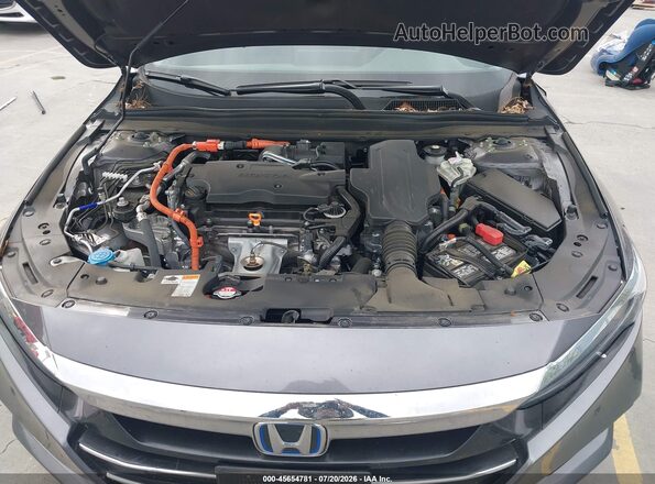 1HGCV3F55MA023066 2021 HONDA ACCORD Gray Հետևի տեսք