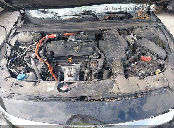 1HGCV3F55NA007239 2022 HONDA ACCORD Black უკანა ხედი