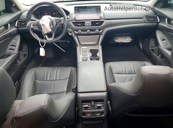 1HGCV3F55NA012960 2022 HONDA ACCORD Белый Вид панели приборов