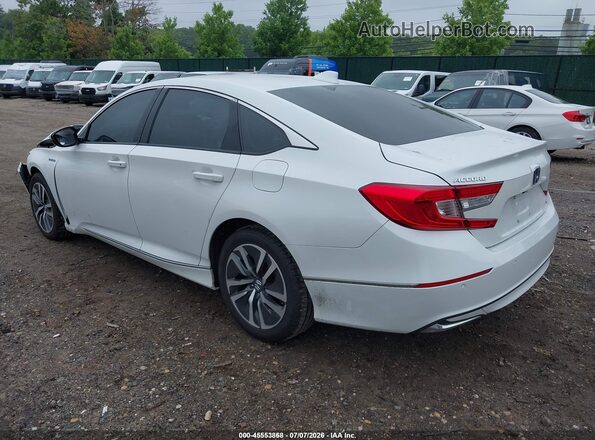 1HGCV3F55NA013218 2022 HONDA ACCORD White Rear left
