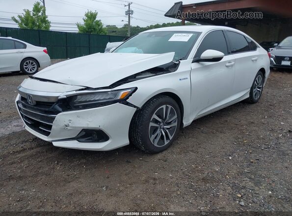 1HGCV3F55NA013218 2022 HONDA ACCORD White Front view