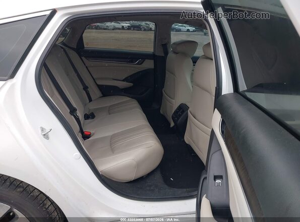 1HGCV3F55NA013218 2022 HONDA ACCORD White VIN sticker view
