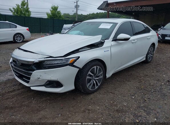 1HGCV3F55NA013218 2022 HONDA ACCORD White Front left