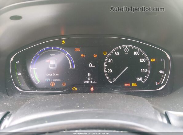 1HGCV3F55NA024235 2022 HONDA ACCORD Gray Widok tylnych siedzeń