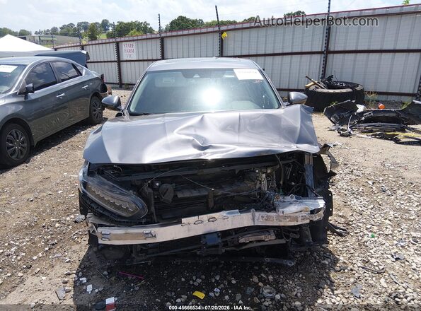 1HGCV3F55NA024235 2022 HONDA ACCORD Gray Widok wnętrza z tyłu