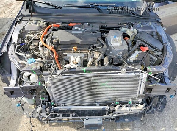 1HGCV3F56LA007277 2020 HONDA ACCORD Gray Vista interior trasera