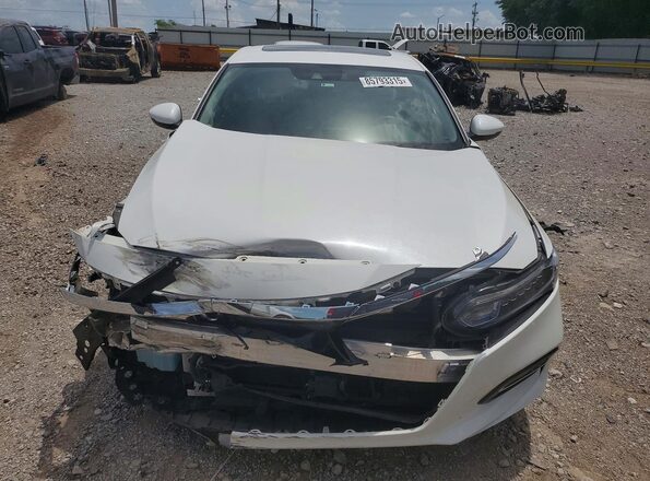 1HGCV3F56LA010714 2020 HONDA ACCORD White Դիմացի տեսք