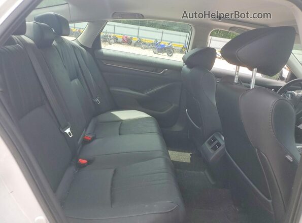 1HGCV3F56LA010714 2020 HONDA ACCORD White Հետևի նստատեղերի տեսք