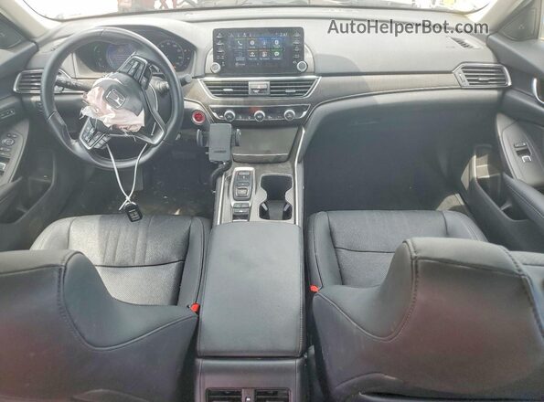 1HGCV3F56LA010714 2020 HONDA ACCORD White Առջևի վահանակի տեսք
