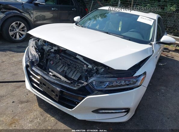 1HGCV3F58KA012964 2019 HONDA ACCORD White Вид спереду