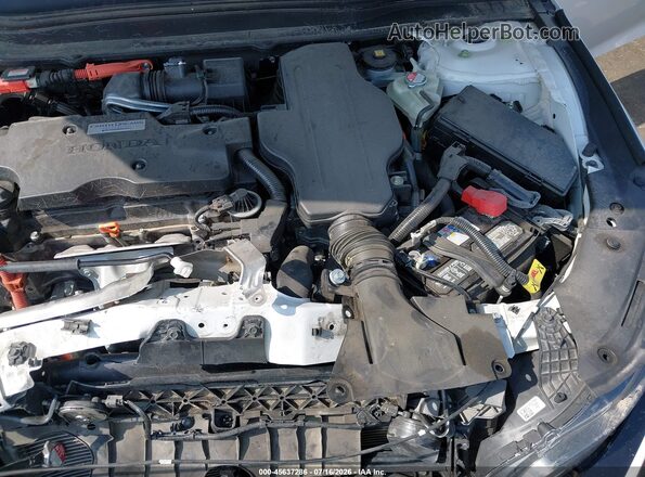 1HGCV3F58KA012964 2019 HONDA ACCORD White Вид ззаду