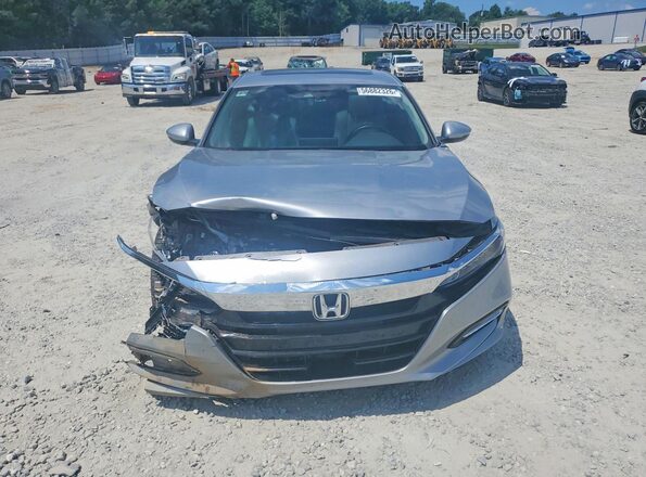 1HGCV3F58KA016710 2019 HONDA ACCORD Silver წინა ხედი