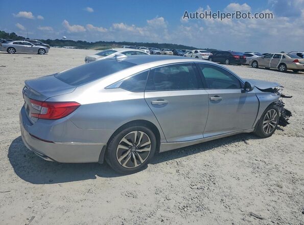 1HGCV3F58KA016710 2019 HONDA ACCORD Silver უკანა მარჯვენა