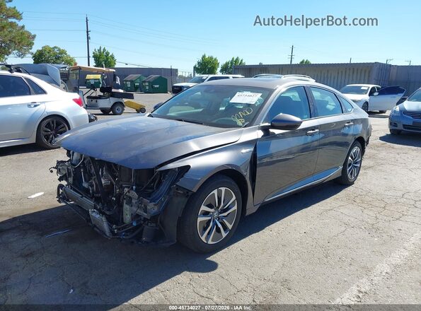 1HGCV3F58LA010858 2020 HONDA ACCORD Gray წინა ხედი