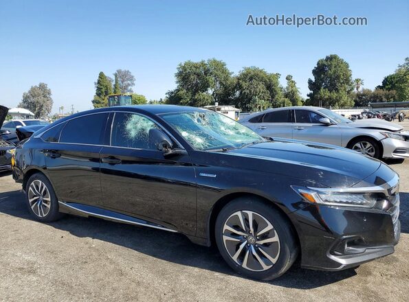 1HGCV3F58NA007249 2022 HONDA ACCORD Black Առջևի աջ