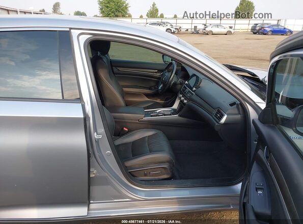 1HGCV3F58NA018087 2022 HONDA ACCORD Silver წინა სალონის ხედი