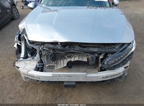 1HGCV3F58NA018087 2022 HONDA ACCORD Silver წინა ხედი
