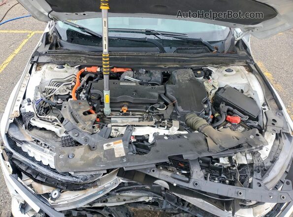1HGCV3F59MA001085 2021 HONDA ACCORD White Вид задньої частини салону
