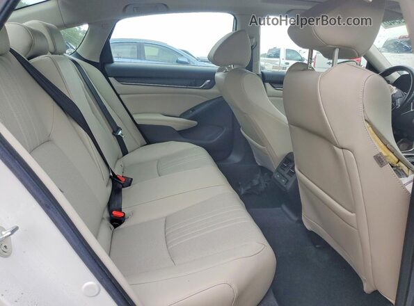 1HGCV3F59MA001085 2021 HONDA ACCORD White Вид задніх сидінь