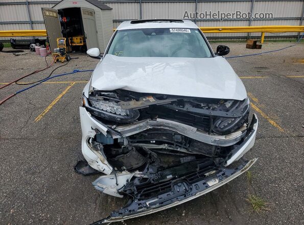 1HGCV3F59MA001085 2021 HONDA ACCORD White Вид спереду