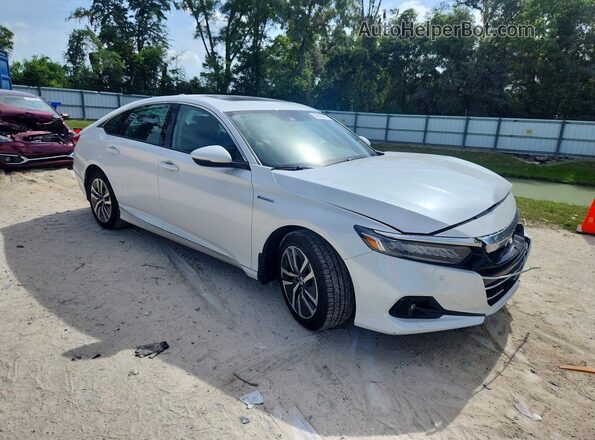 1HGCV3F59MA008666 2021 HONDA ACCORD White Front right